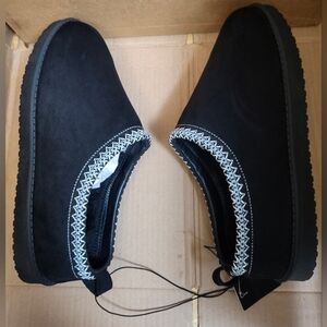 American Exchange Black Slip-on Clogs Slippers Men Size 12 MED NEW